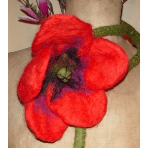 Collier Coquelicot