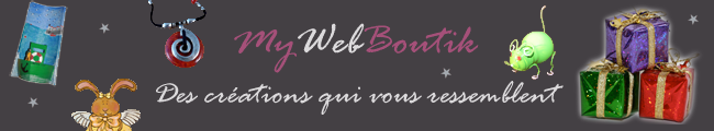 Achetez des créations originales sur MyWebBoutik